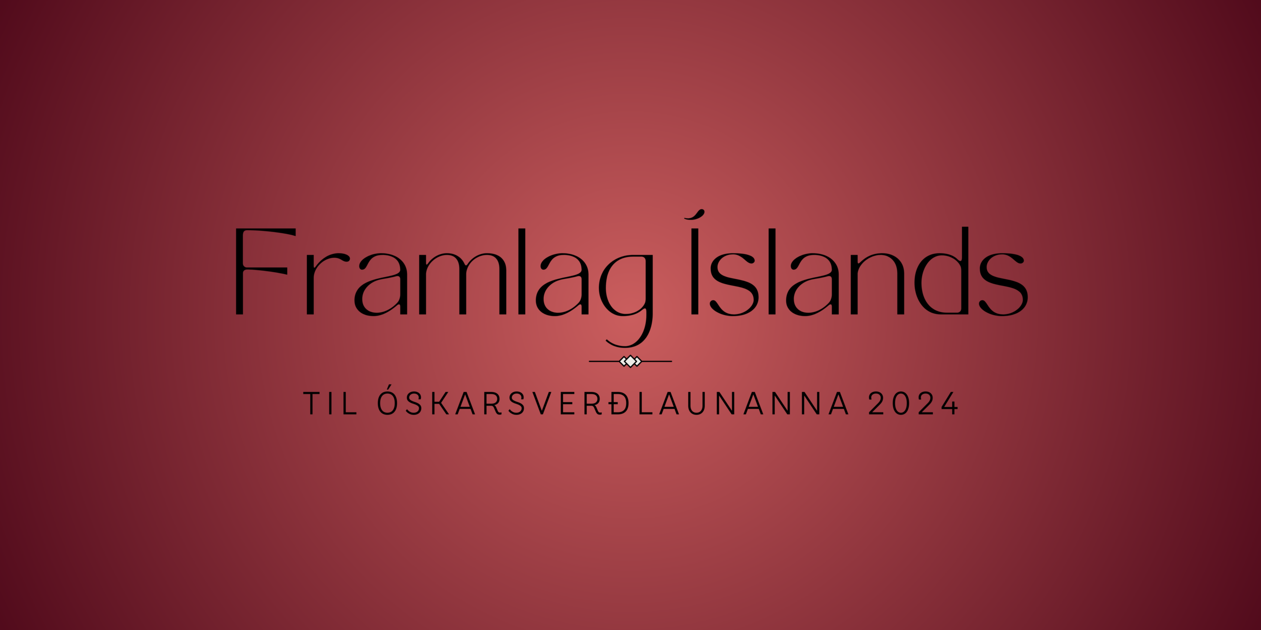 ÍKSA kallar eftir innsendingum vegna Óskarsverðlaunanna 2024